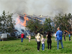 Prio 1 Brand Industrie Agrarisch Fabricage Opslaggeb NB Grote Brand Foarwei Kollumerzwaag